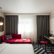 Wnętrza hotelu Mercure Wien City spod kreski polskiej pracowni AKA Studio