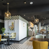 Wnętrze restauracji z włoską duszą