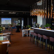 wnętrze włoskiej restauracji Capri w Marina Royale Darłowo
