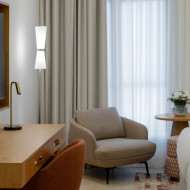 hotel Mercure w Khamis Mushait, wnętrze inspirowane otoczeniem