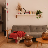 mieszkanie w stylu vintage projekt