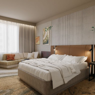 Wnętrza Crowne Plaza pod Paryżem od pracowni Tremend