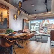 projekt mieszkania w stylu loft gdańsk