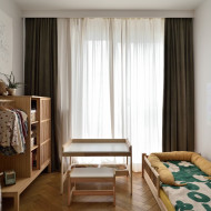 Wnętrze architektki pełne koloru, sztuki i sprytnych rozwiązań