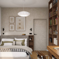 mieszkanie w stylu mid-century projekt