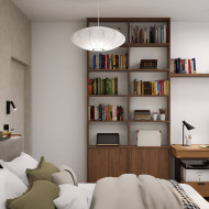 mieszkanie w stylu mid-century projekt
