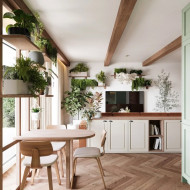 57 m² w kolorach natury