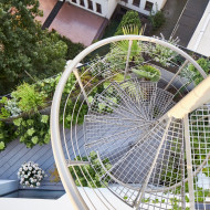 Projekt apartamentu z tarasem
