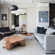 Projekt apartamentu z tarasem