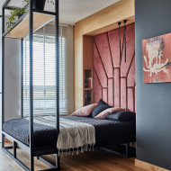 Aranżacja kawalerski w stylu loft