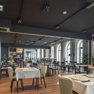 Wnętrze restauracji z włoską duszą