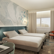 projekt hotelu przy AMBEREXPO