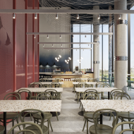 projekt hotelu przy AMBEREXPO