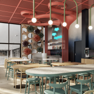 projekt hotelu przy AMBEREXPO