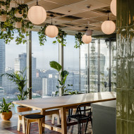Kancelaria w stylu biophilic design