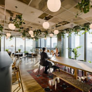Kancelaria w stylu biophilic design