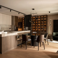 apartament w amerykańskim stylu projekt