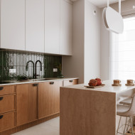 Penthouse w zieleni i terakocie