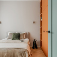 Penthouse w zieleni i terakocie