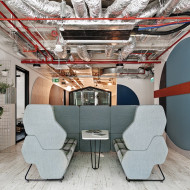 Projekt biura coworking w duchu less waste