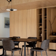 Minimalistyczne wnętrza domu w Bielsku-Białej od Tika Design 
