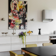 Apartament na Mokotowie ze sztuką w roli głównej