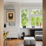 Apartament na Mokotowie ze sztuką w roli głównej