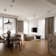 Apartament w 19. Dzielnicy zachwyca przemyślaną architekturą