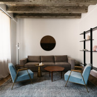 wnętrza krakowskiego apartamentu w zabytkowej kamienicy 