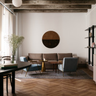 wnętrza krakowskiego apartamentu w zabytkowej kamienicy 