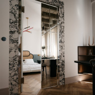 wnętrza krakowskiego apartamentu w zabytkowej kamienicy 