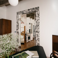 wnętrza krakowskiego apartamentu w zabytkowej kamienicy 