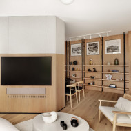 Sopocki apartament w stylu japandi