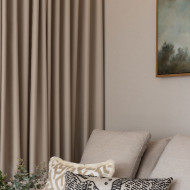 projekt wnętrza w kolorze taupe