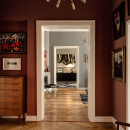 mieszkanie jak galeria sztuki, mat kubaj studio