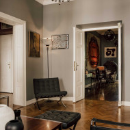 mieszkanie jak galeria sztuki, mat kubaj studio