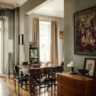mieszkanie jak galeria sztuki, mat kubaj studio