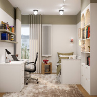 mieszkanie w stylu mid-century projekt