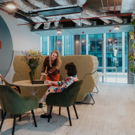 Projekt biura coworking w duchu less waste