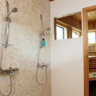 oras, sauna w domu, sauna, sauna domowa, projektowanie łazienek, wystrój wnętrz, archiektura wnętrz, architekt wnętrz