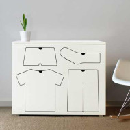 Peter Bristol, Trainnig Dresser, design dla dzieci, komoda dla dzieci