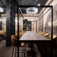Winiarnia w Fabryce Porcelany projektu ZERO32 Architekci 