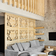 apartament a górskim akcentem projekt