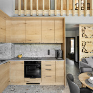 apartament a górskim akcentem projekt