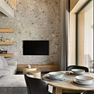 apartament a górskim akcentem projekt