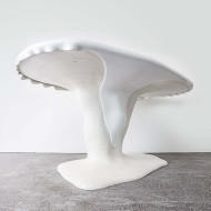 AAStudio, Melted Snow Table, stół inspirowany topniejącym śniegiem, stół naśladujacy kształt formacji skalnych