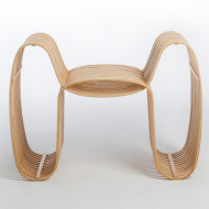 Bambusowy fotel