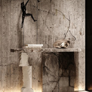 harmonijne wnętrze domu z dużymi przeszkleniami, hedo architects