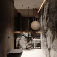 harmonijne wnętrze domu z dużymi przeszkleniami, hedo architects