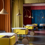 Restauracja z teatralnym wyrazem
